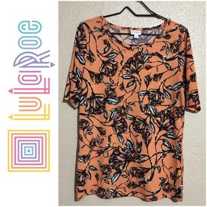 SOLD LuLaRoe Gigi fitted tee size XL rose
